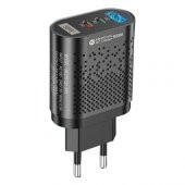 Uslion 1 USB / 2 Type-C Girişli Pd 58W Uslion Quick Charge Hızlı Şarj Başlığı Adaptör - 4