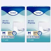 Tena Proskin Pants Normal 5,5 damla Emici Külot Orta Boy Medium 30lu 2 paket / 60 adet - 1