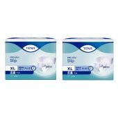 Tena Proskin Slip Plus 6 damla Ekstra Büyük Boy Xlarge Belbantlı Hasta Bezi 30lu 2 paket / 60 adet - 1