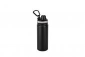 TANTİTONİ SİYAH PASLANMAZ ÇELİK SU ŞİŞESİ 530ML JAR 13448S - 1