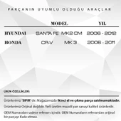 Hyundai Santa Fe için Kilit Dişlisi - Sol - 1