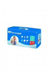 Dermaped Yetişkin Hasta Bezi Belbantlı Large Büyük Boy 30 lu paket - 1