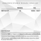 Renault 19 için Kapı Kilit Plastiği - 2