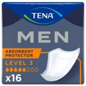Tena Men Level 3 Erkek Mesane Pedi 16 Lı Paket - 1