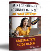 Açık Lise Matematik Tüm Dersler Görüntülü Eğitim Seti - 1