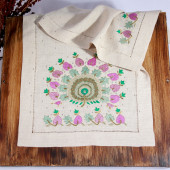 Çınar Ağacı Keten Runner - 1