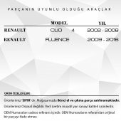 Renault Clio 4, Fluence için İçten Açma Teli - 2