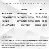 VW Crafter ve Mercedes Sprinter için Ön Cam Su Fıskiye Memesi - 2