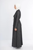 VİSKON KOT PARDESÜ - Siyah - 7