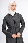 VİSKON KOT PARDESÜ - Siyah - 4