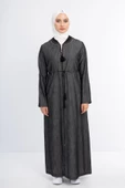 VİSKON KOT PARDESÜ - Siyah - 1