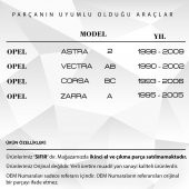 Opel Astra,Vectra,Corsa için Jant Kapak Açma Anahtar Tamir Seti - 2