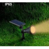 7w Led Solar Kazıklı Çim Armatür Cata Güneş Enerjili Çim Lambası Bahçe Aydınlatma 3200K Gün Işığı - 5