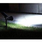 Ucuz Geldi 7w Led Solar Kazıklı Çim Armatür Cata Güneş Enerjili Çim Lambası Bahçe Aydınlatma 6500K Beyaz Işık - 7