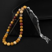 Jasper Doğal Taş Tesbih 33lük - 8mm - 3