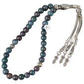 Ruby Kiyanit Doğal Taş Tesbih 33lük - 6mm - 1