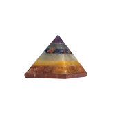 Çakra Doğal Taş Organit Piramit - 2cm - 1