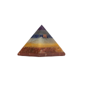 Çakra Doğal Taş Organit Piramit - 2cm - 3