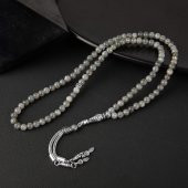 Labradorit Doğal Taş Tesbih 99luk - 6mm - 3