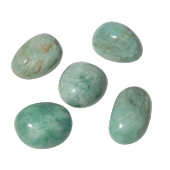 Amazonit Doğal Taş Tımbıl El Taşı - 1