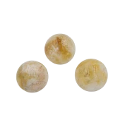 Sitrin Doğal Taş Küre Tımbıl El Taşı - 2