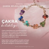 Çakra Bileklik BL-1294 Amazonit, Ametist, Ay Taşı, Güneş Taşı, Jasper, Lapis - 1