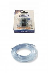 İkili Check Valve Sibop ve 3 Metre Silikonlu Hava Hortumu Seti - 1