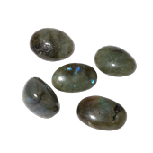 Labradorit Doğal Taş Tımbıl El Taşı - 1