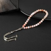 Opal Pembe Doğal Taş Tesbih 33lük - 6mm - 3