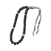 Dumanlı Kuvars Doğal Taş Tesbih 33lük - 6mm - 4