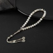 Süt Opal Doğal Taş Tesbih 33lük - 6mm - 4