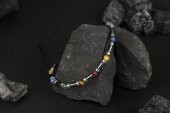Kaplan Gözü-Hematit-Kırmızı Akik-Aventurin-Lapis Lazuli Doğal Taş Bileklik - 10