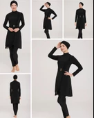 Adasea  Charlıe 4443 Tam Boy Tasarım Tesettür Mayo thumbnail 7