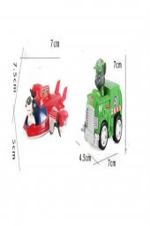 Paw Patrol Kahramanlar Figürlerinden  Kurtarma Uçağı Ve Rocky - 1