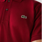 Lacoste Erkek Polo T-Shirt BORDO L1212 - 3