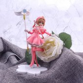 Anime Sakura Kinomoto Karakter Figür Oyuncak Biblo 16 cm - 9
