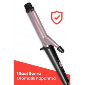 Evia Ideal Keratin Seramik Plakalı 360 Derece Dönebilir Kablo Saç Şekillendirici Maşa EA-4110 - 7