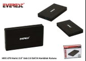 Everest HDC-270 Harici 2.5" Usb 2.0 Sata Harddisk Kutusu - 1
