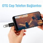 Coofbe USB to Type-C Çevirici Dönüştürücü Flash Bellek Klavye Mouse Cevirici İpad Macbook Huawei Uyum - 5