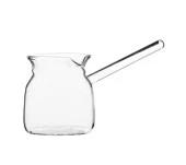 Knm Yv Cam Cezve Borosilikat 300Ml Boğumlu - 1