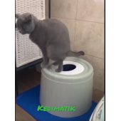 Kedimatik - Cat Toilet (Lacivert) - 3