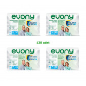 Evony Premium Esnek Belbantlı Yetişkin Hasta Bezi Medium 30'lu 4 Adet - 1