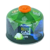 Orcamp Kts-230 Siboplu Portatif Kamp Gaz Kartuş 230gr 500ml - 3281 - 1
