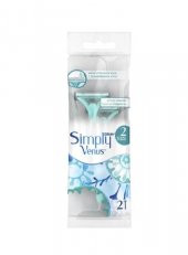 Gillette Venüs Simply 2 Tıraş Bıçağı 2li Kadın - 1