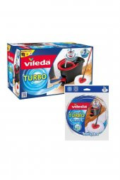 Vıleda Turbo Pedallı Temızlık Sıstemı + Vıleda Turbo Sıstem Paspas Yedek - 1