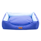 Lepus Aria Premium Kedi Ve Köpek Yatağı Dış Mekan Yatak Mavi  L-(75x60x24)cm - 1