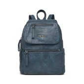 Yıkama Deri Orta Boy Kadın Sırt Çantası 21-K Barcelona 1675 thumbnail 1