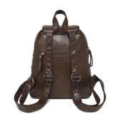 Yıkama Deri Orta Boy Kadın Sırt Çantası 21-K Barcelona 1675 thumbnail 12