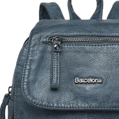 Yıkama Deri Orta Boy Kadın Sırt Çantası 21-K Barcelona 1675 thumbnail 2