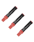Bigpoint Permanent Markör Jumbo Kesik Uç Kırmızı 3lü BP914 25 - 1